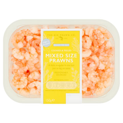 The Big Prawn Co Mixed Size Prawns