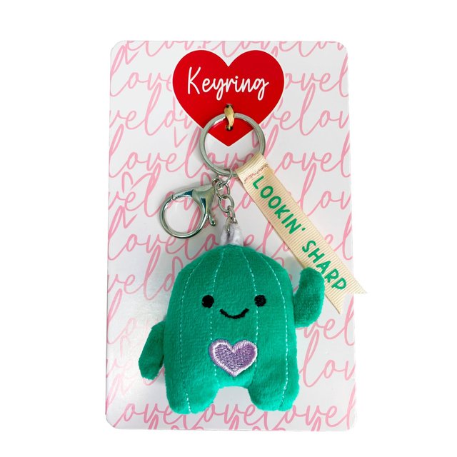 Morrisons Valentines Plush Keyring 