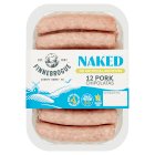 Finnebrogue Naked Pork Chipolatas x12 340g