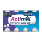 Actimel Blueberry Yogurt Drinks 8 x 100g