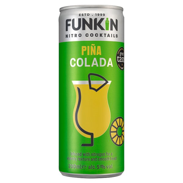 Funkin Pina Colada Nitro Cocktail