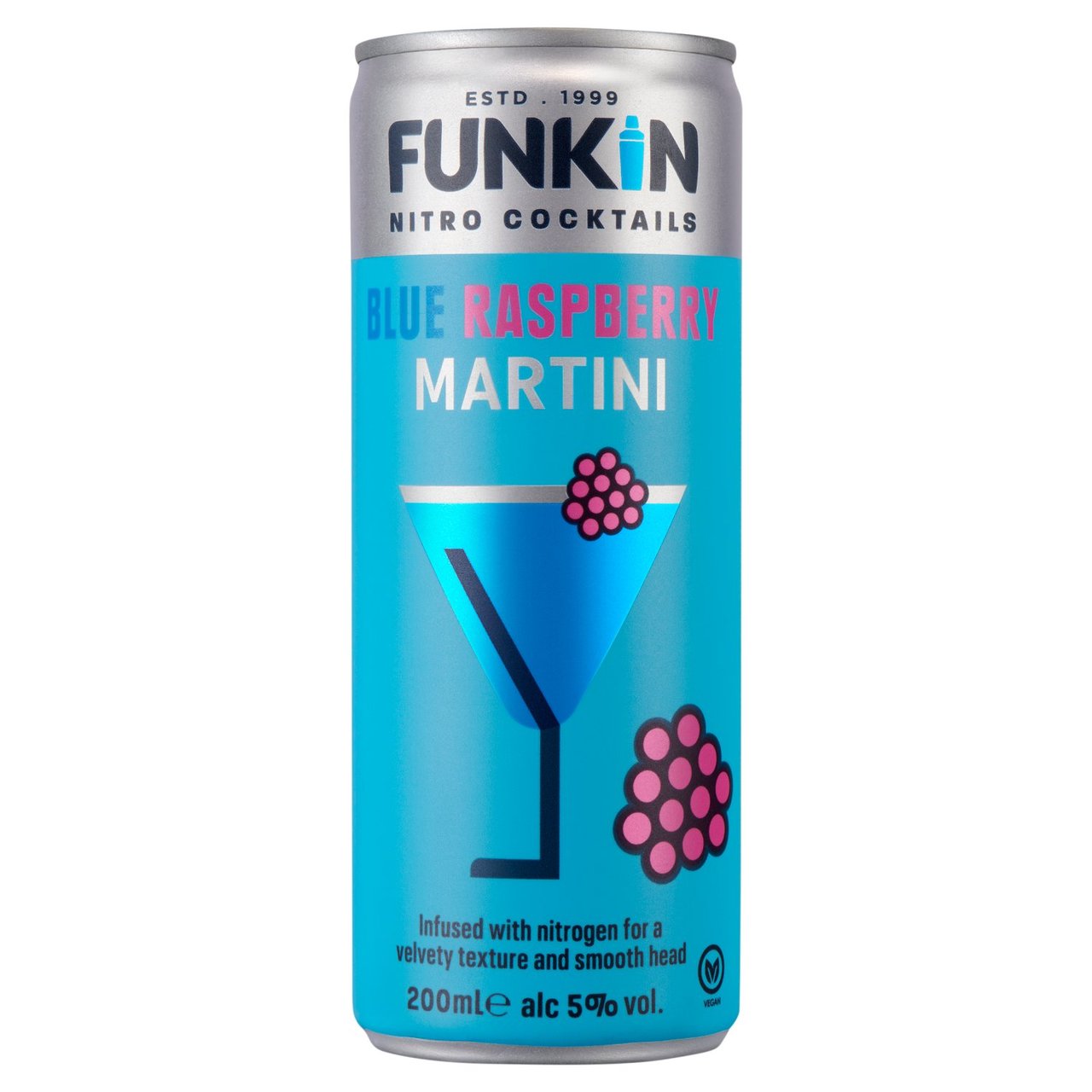 Funkin Nitro Cocktails Blue Raspberry Martini  200ml