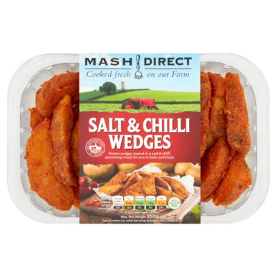 Mash Direct Salt & Chilli Wedges  350g