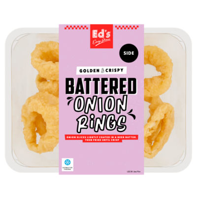 Ed's Easy Diner Battered Onion Rings 250g