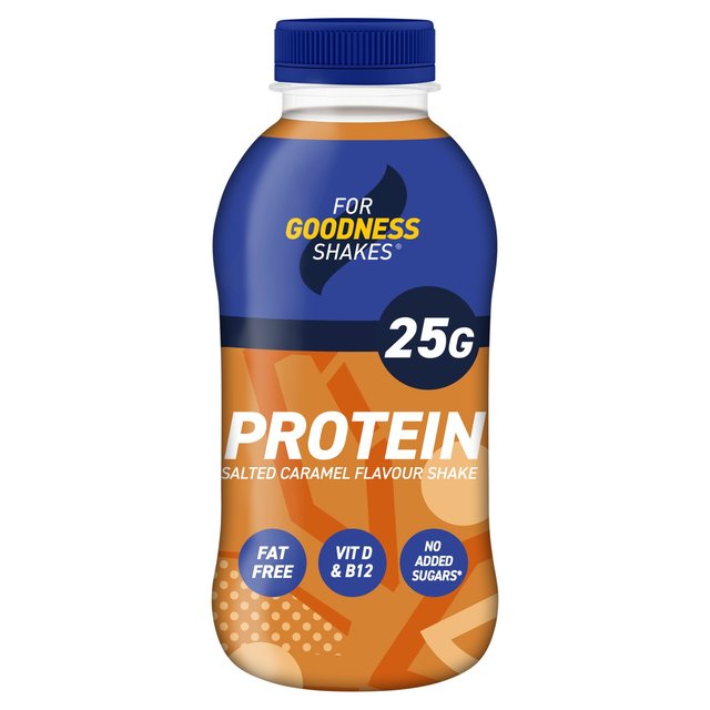 For Goodness Shake Salted Caramel 25g Protein Shake 435ml