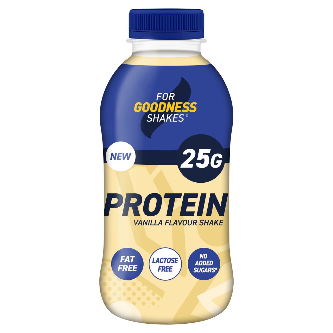 For Goodness Shakes Protein 25g Vanilla Shake 435ml (LF)