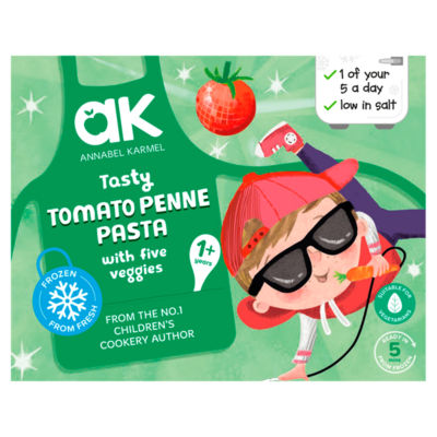 Annabel Karmel Tasty Tomato Penne Pasta with Five Veggies 1+ Years 200g