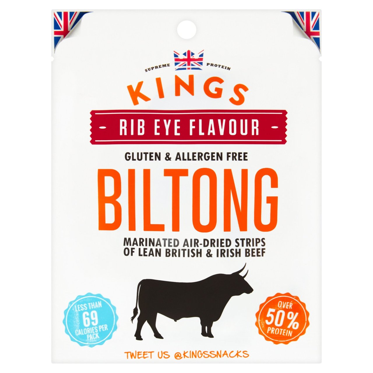 Kings Elite Snacks Rib Eye Biltong