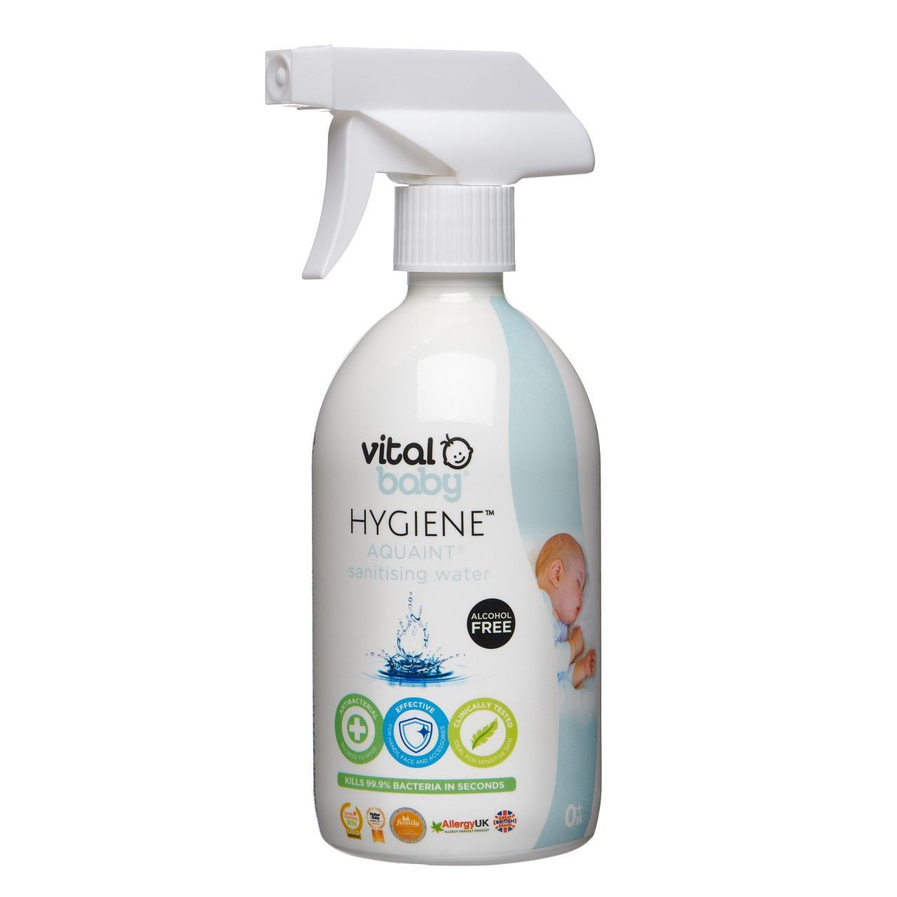 Vital Baby Aquaint Anti-Bacterial Sanitising Water