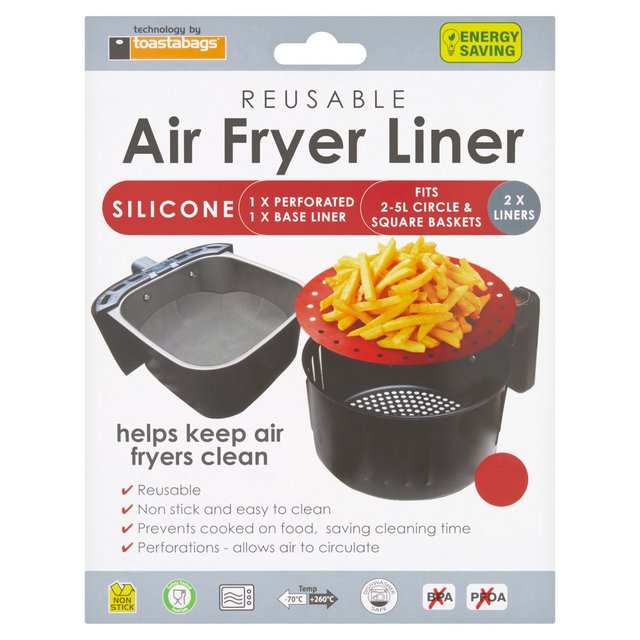 Silicone Air Fryer Liners  2 per pack