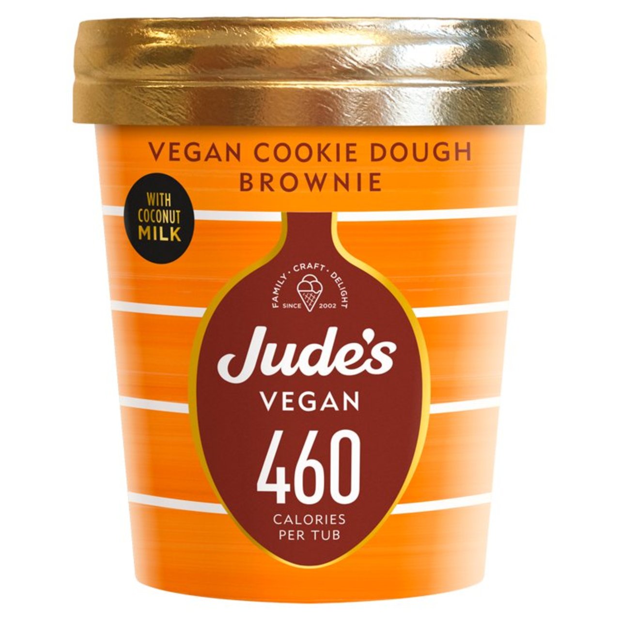 Jude's Lower Calorie Vegan Cookie Dough Brownie