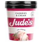 Jude's Cherries & Cream Ice Cream 460ml