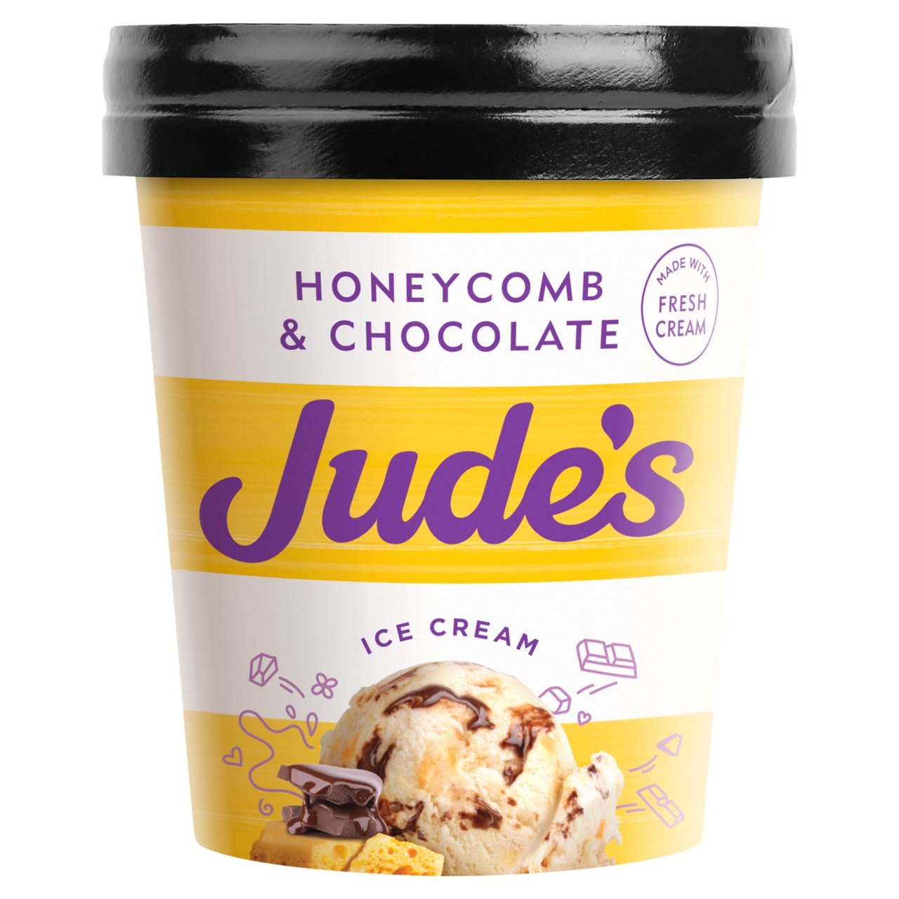 Jude's Honeycomb & Chocolate Ice Cream