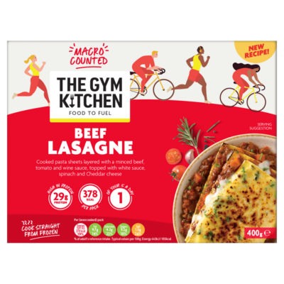 The Gym Kitchen Beef Lasagne 400g