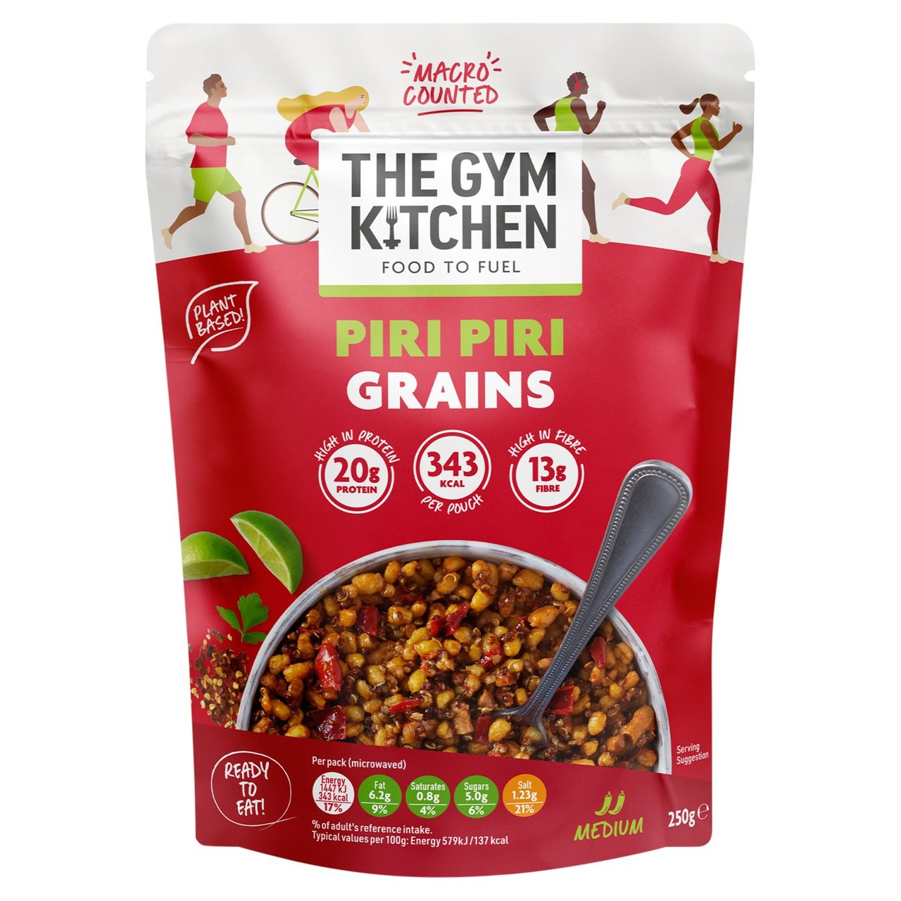 The Gym Kitchen Piri Piri Grains 250g