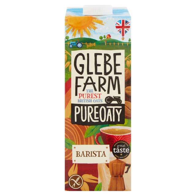 Glebe Farm Pureoaty Barista Style Oat Milk 1L