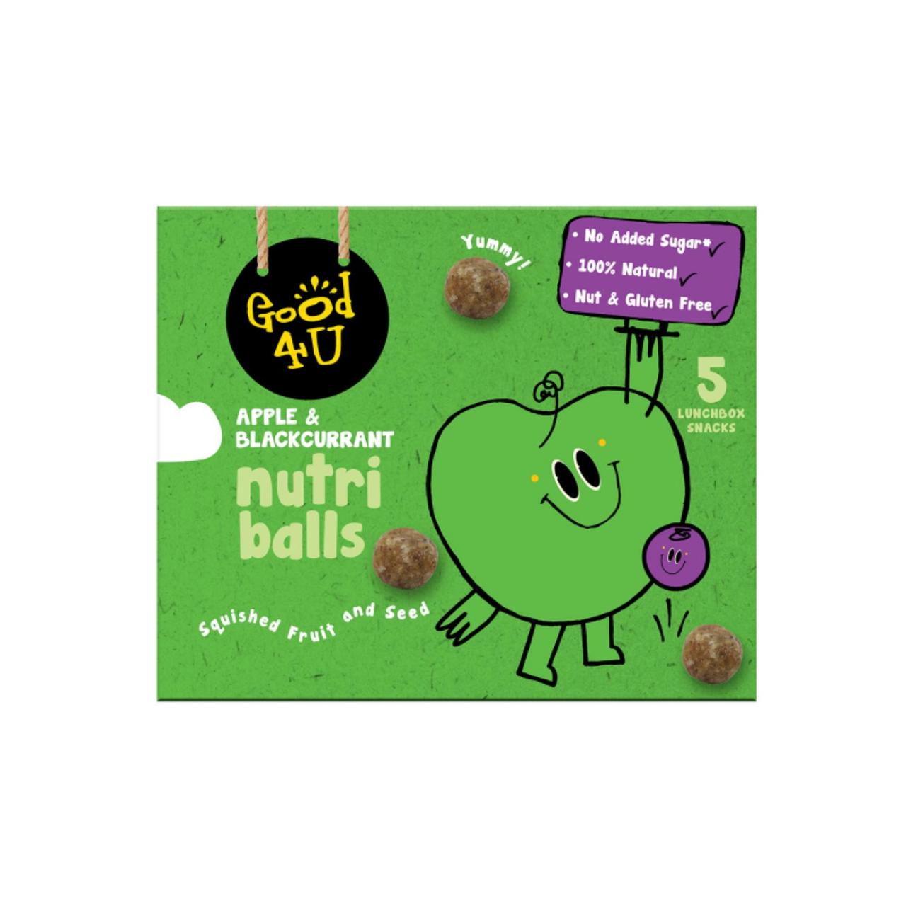 Good4u Nutri Balls Apple & Blackcurrant MULTIPACK