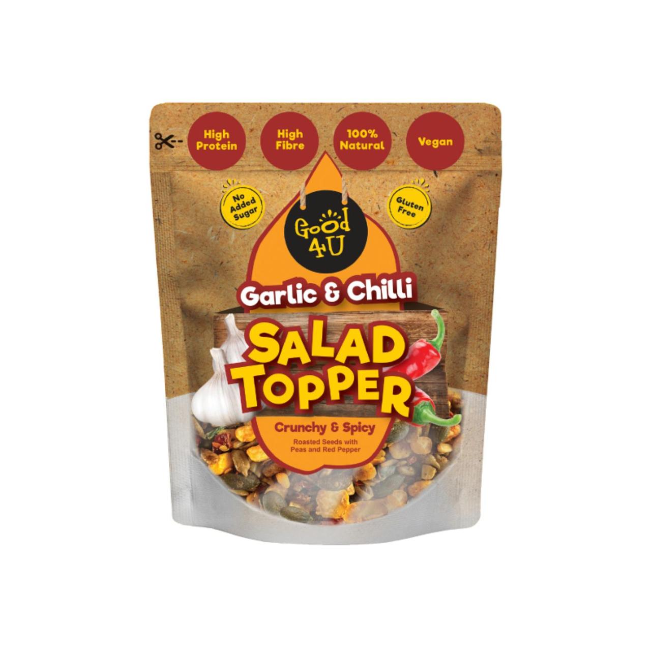 Morrisons Good4u Salad Topper Garlic & Chilli 125g