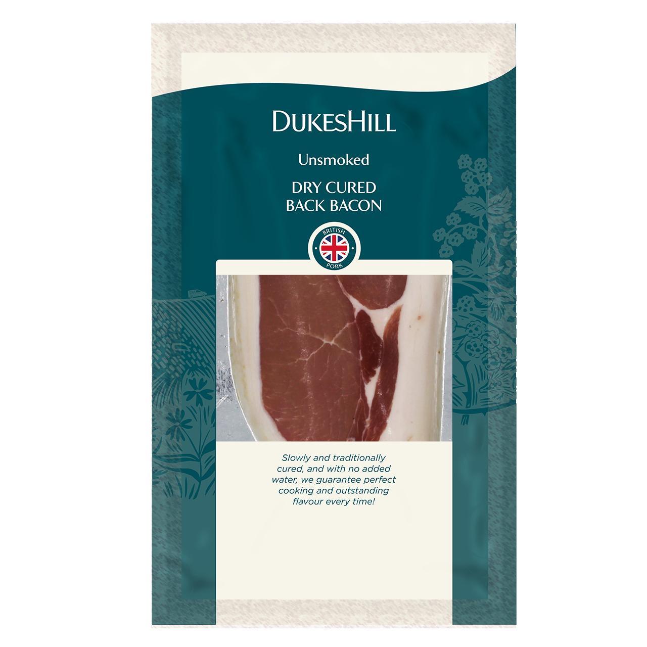 DukesHill British Outdoor Bred Unsmoked Dry Cured Back Bacon 