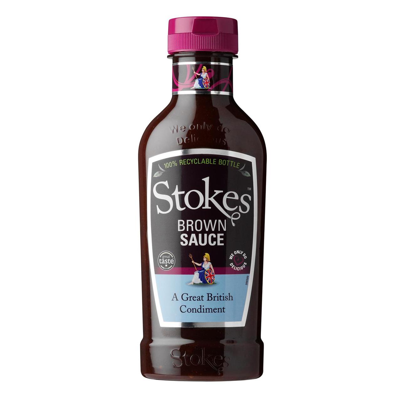 Stokes Real Brown Sauce Squeezy