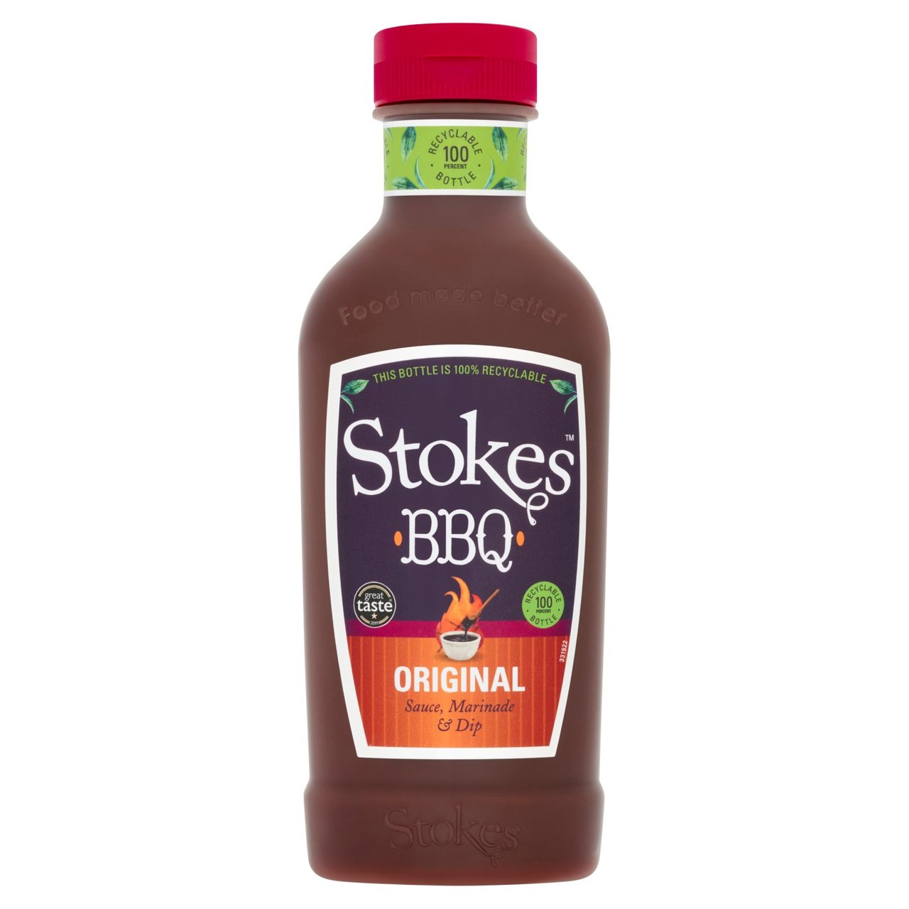 Stokes Original BBQ Sauce Squeezy