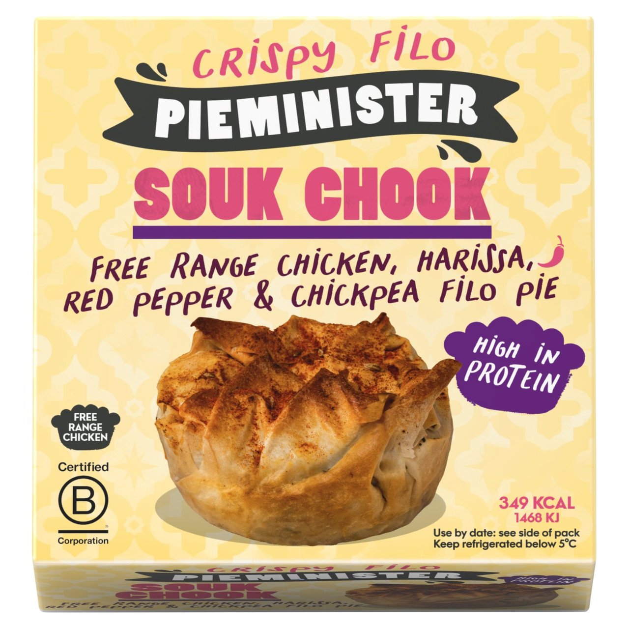 Pieminister Harissa Chicken Filo Pie