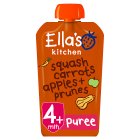 Ella's Kitchen Organic Butternut Squash, Carrots, Apples & Prunes Baby Food Pouch 4+ Months 120g