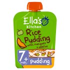 Ella's Kitchen Rice Pudding with Mangoes + Apples Baby Food Pouch 7+ Months