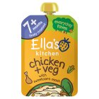 Ella's Kitchen Organic Chicken and Veg Baby Food Pouch 7+ Months