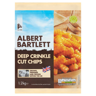 Albert Bartlett Rooster Deep Crinkle Cut Chips