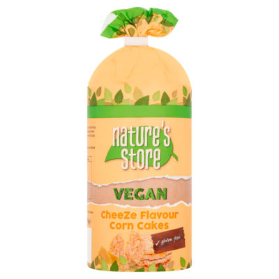 Natures Store Vegan Cheeze Flavour Corn Cakes