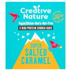 Creative Nature Salted Caramel 3 Cold-Pressed Protein Bars