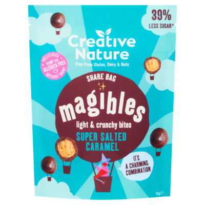 Creative Nature Magibles Super Salted Caramel Share Bag 75g