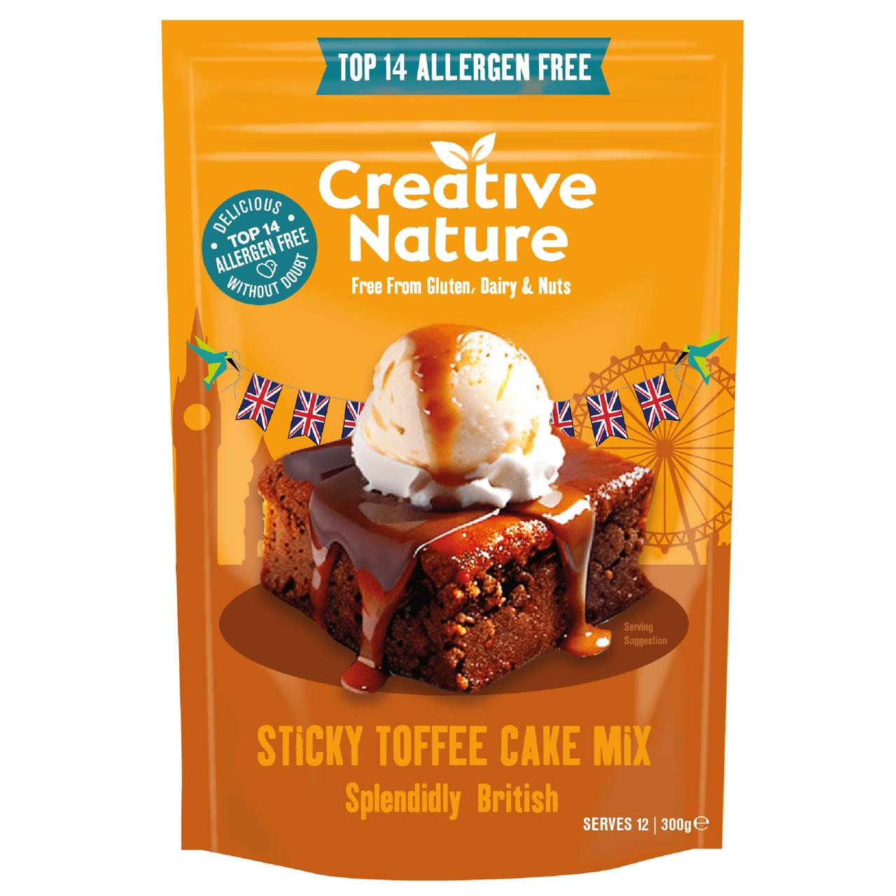 Creative Nature Splendid Sticky Toffee Pudding Mix