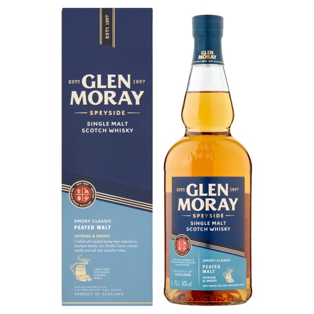 Glen Moray Peated Single Malt Scotch Whisky  70cl