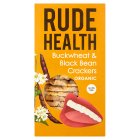 Rude Health Organic Buckwheat & Black Bean Crackers 120g