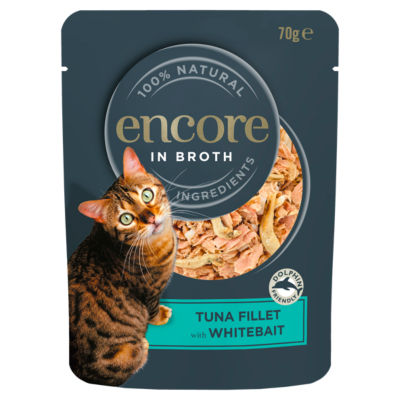 Encore Pacific Tuna Fillet & Whitebait Adult Cat Food Pouch