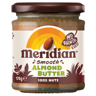 Meridian Smooth Almond Butter Palm Oil Free