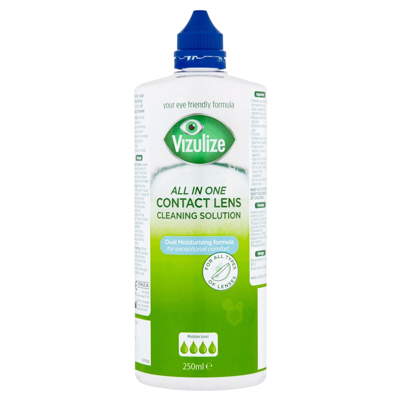 Vizulize All In One Contact Lens Solution