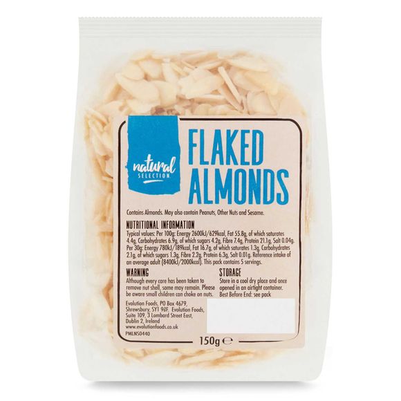 Natural Selection Flaked Almonds 150g