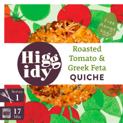 Higgidy Spinach & Tomato Quiche 155g