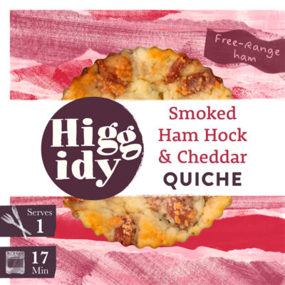 Higgidy Smoked Ham Hock & Mature Cheddar Quiche