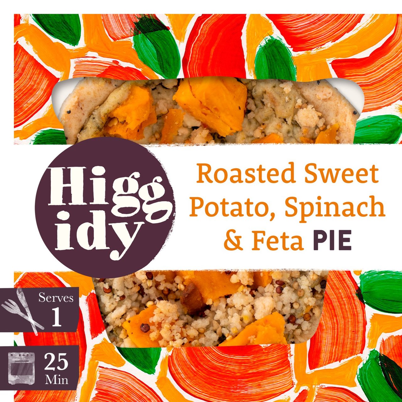 Higgidy Roasted Sweet Potato & Feta Pie