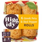 Higgidy 6 Feta & Red Pepper Veggie Rolls 160g