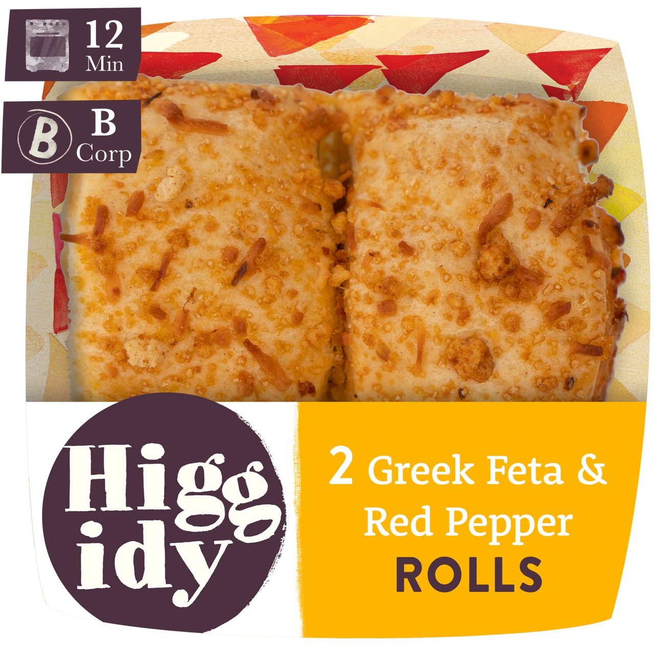 Higgidy Feta & Red Pepper Veggie Rolls