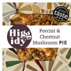 Higgidy Porcini & Chestnut Mushroom Pie 250g