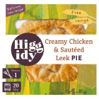 Higgidy Creamy Chicken & Sauteed Leek Pie 200g