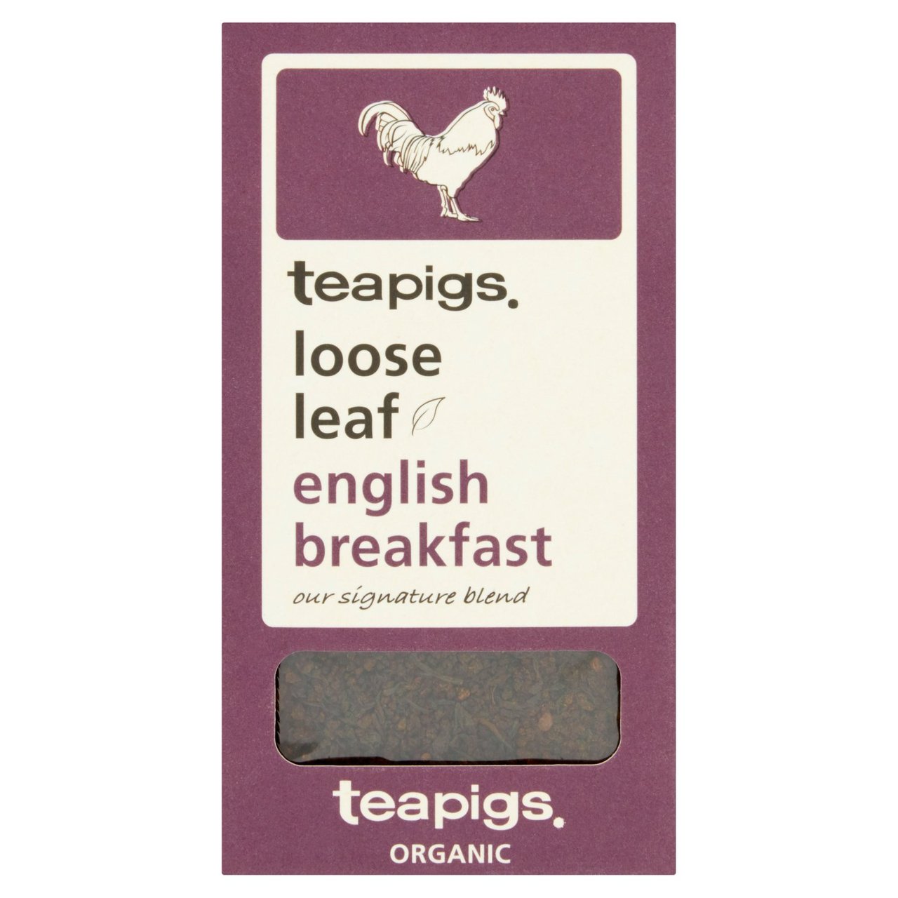 teapigs organic english breakfast loose leaf