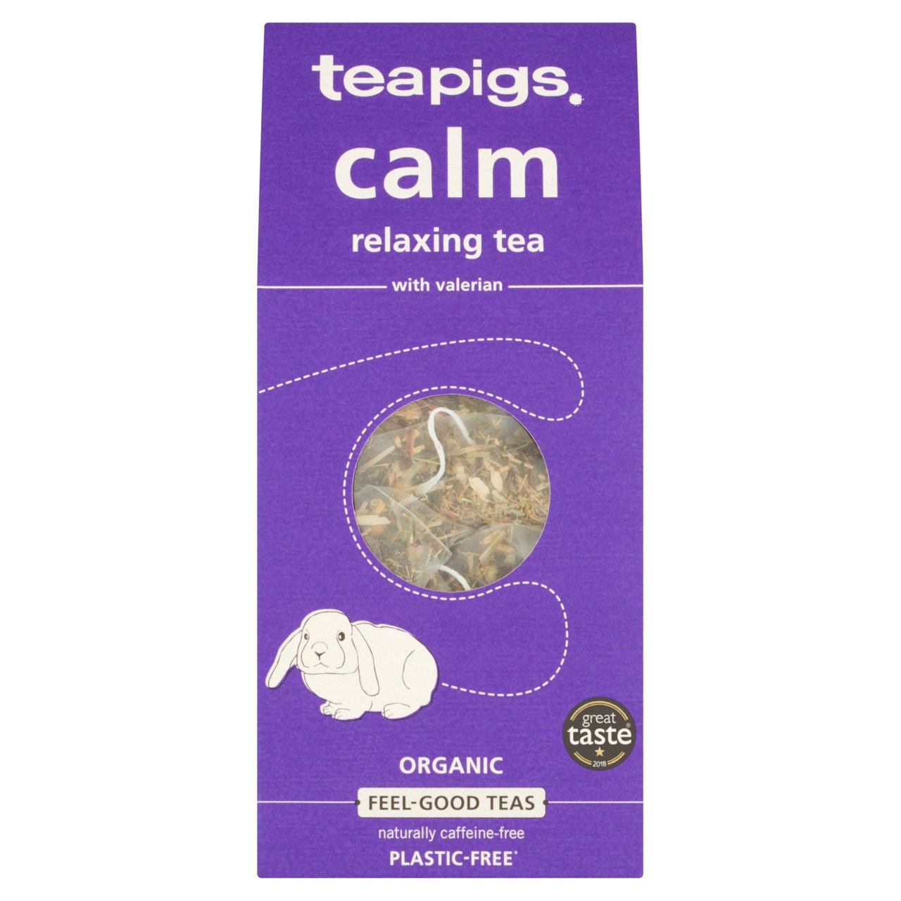 Teapigs Calm Organic Tea Bags with Valerian