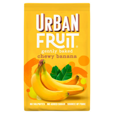 Urban Fruit Gently Baked Chewy Banana 110g